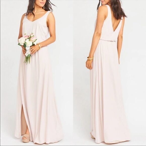 Show me your mumu Kendall Maxi Dress Show me the ring crisp Size XS - Picture 2 of 9